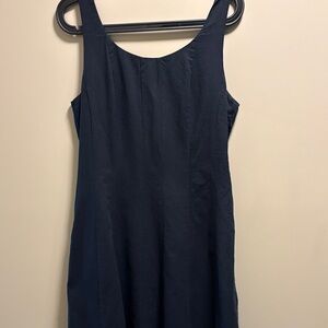 a new day Black Midi A-line Dress